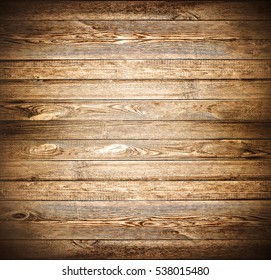 Background Of Brown Old Natural Wood Planks Dark Aged Empty Rural Room With Tree Floor Pattern Texture Closeup Gold View Surface Of Retro Pine Red Logs Inside Vintage Light Warm Interior With Shadows