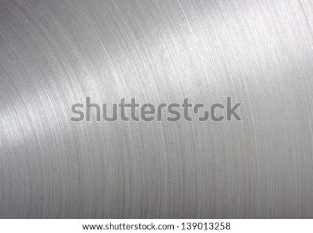background brushed aluminum metallic plate