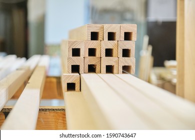 Background carpentry woodworking woodshop, machines and tools, wooden boards, furniture details