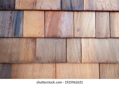 Background Of Cedar Shingle Wall