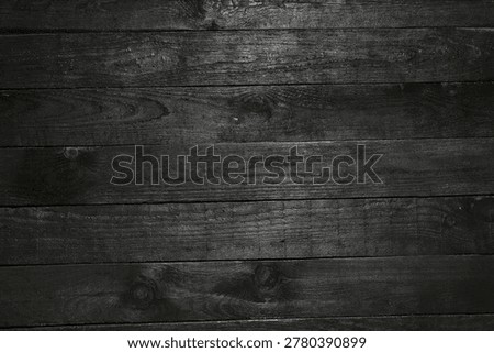 Background of charred pine boards