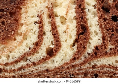 Background of Chocolate Marble Cake
