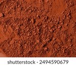 background of chocolate powder texture