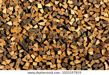 Similar – Image, Stock Photo Woodstock Firewood