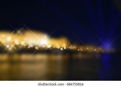 Background city lights - Shutterstock ID 686755816