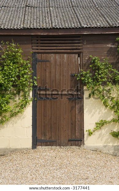 Background Close Image Barn Door Shed Stock Photo Edit Now 3177441