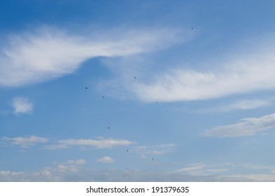 background of clouds