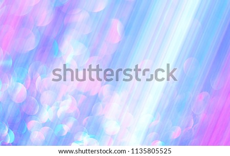 Background of colored auroras