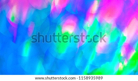 Background of colored auroras