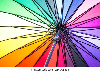 background from colourful umbrella