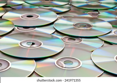 Background of compact disks or dvds