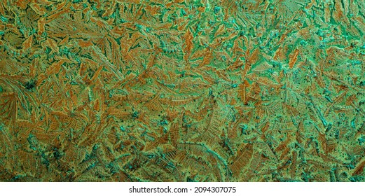 Background With Crystalline Texture, Mosaic Of Crystals