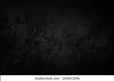 Background Dark Black Vintage Grunge, Retro Wallpaper