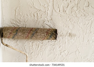 background, decorative plaster