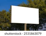 Background for design, billboards on city streets and along roads