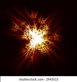 background design with complex shapes
