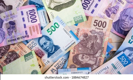 Background Of Different Mexican Bills