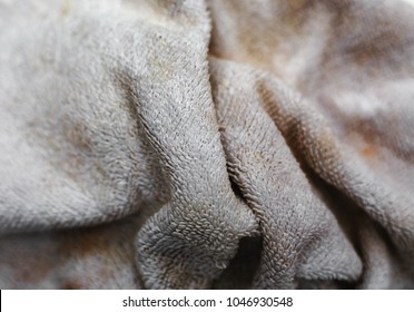 Background Of A Dirty Towel