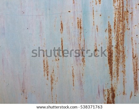 Background of dirty vintage green metal plate texture