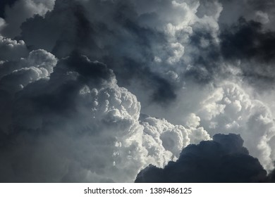 Background of dramatic Storm Clouds
