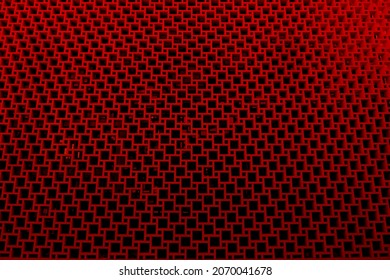 Background with dynamic minimal waves, close up