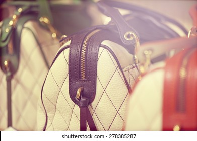  Background Of Fashion Handbags. Vintage.