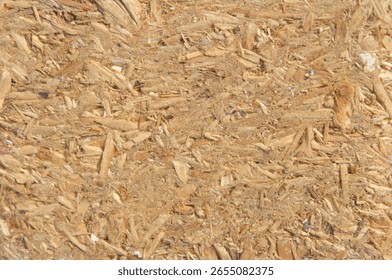 Background foreground impure pressed chipboard