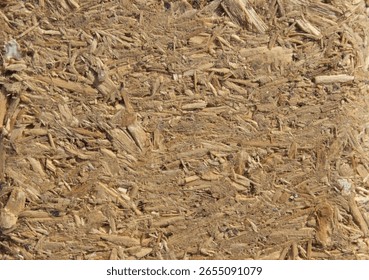 Background foreground mixed pressed chipboard