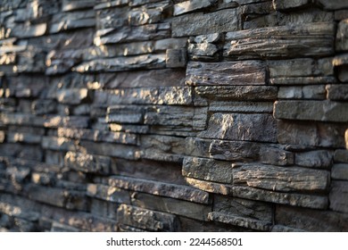 background in the form of an artificial stone texture - Shutterstock ID 2244568501