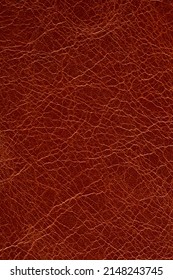 Background Genuine Leather Vintage Cognac Color