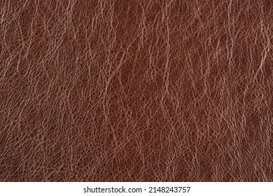 Background Genuine Leather Vintage Cognac Color