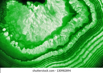 Background With Green Agate Structure