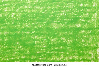 Background Green Crayon Drawing Texture