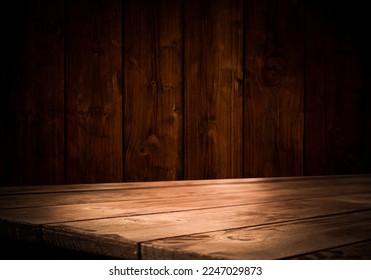 background in grunge style - empty table surface background - Shutterstock ID 2247029873