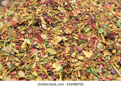 Background Of Herb And Spice Mixture