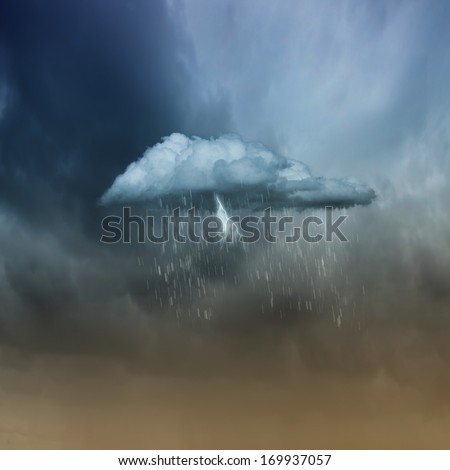 Similar – Image, Stock Photo thunderstorms