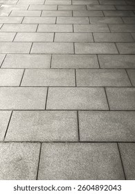 Background image of a flat paving stone ground