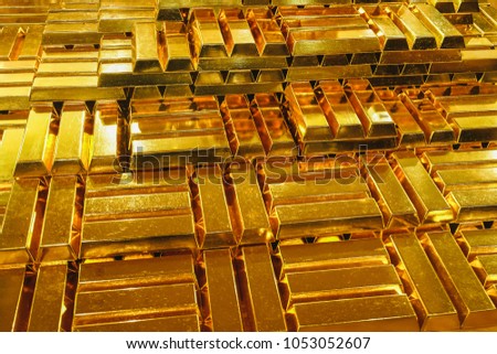 Background image of gold bars