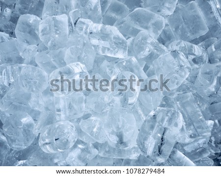 Background image made from ice, multiple eye.
