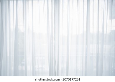 background image of sheer curtains - Shutterstock ID 2070197261