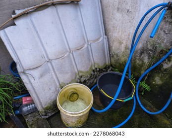 background image of washing place in the village - Shutterstock ID 2278068043