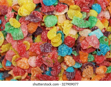 A Background of Kids Breakfast Cereal - Shutterstock ID 327909077