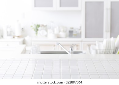 Background of kitchen - Shutterstock ID 322897364