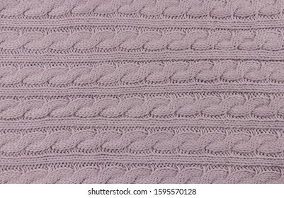 Background Knitted Scarf Dirty Pink