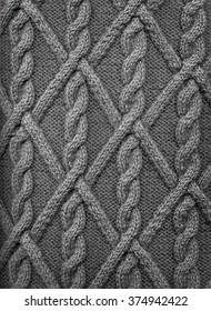 Background of knitted yarn