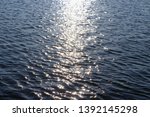 background with light blips on lake surface, Chisinau, Moldova