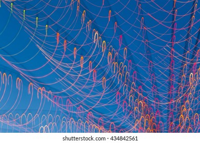 background  light  slow speed shutter  at night  abstract 