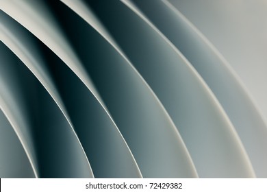 background macro image of black and white origami pattern made of curved sheets of paper. - Powered by Shutterstock