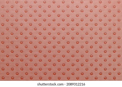 The background is made of anti-slip fabric with spot application in a checkerboard pattern of a delicate powdery pink color.For the manufacture of mops, car covers, sock soles, medical products