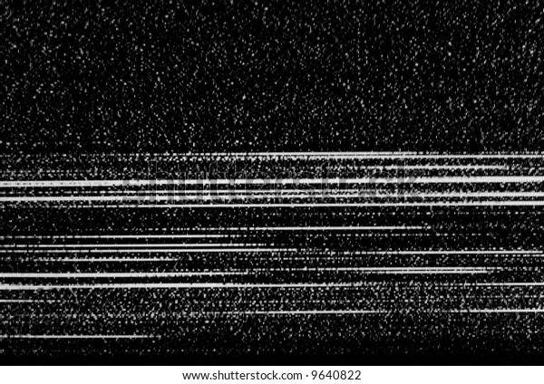 実際のテレビノイズで構成された背景 横線 の写真素材 今すぐ編集